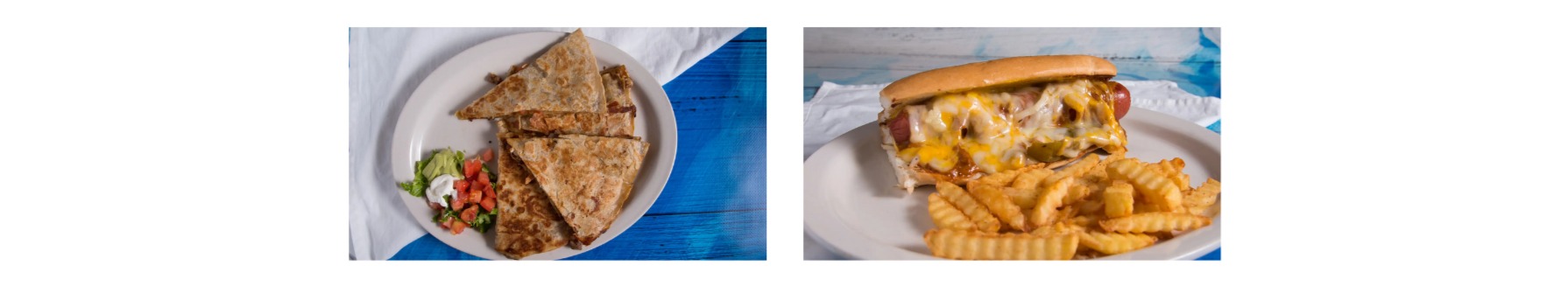 Arranged Food and Objects