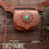 Thumbnail: Waist Bag - Leather Utility Belt  - Festival Belt  |MALACHITE Stone|