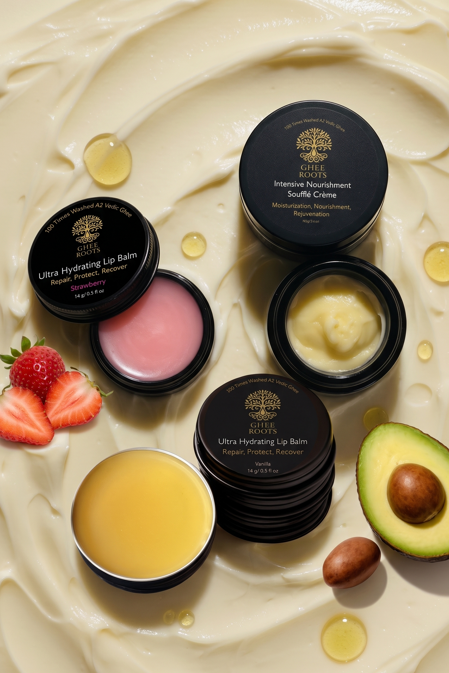 Intensive Nourishment Soufflé Crème + Ultra Hydrating Lip Balm