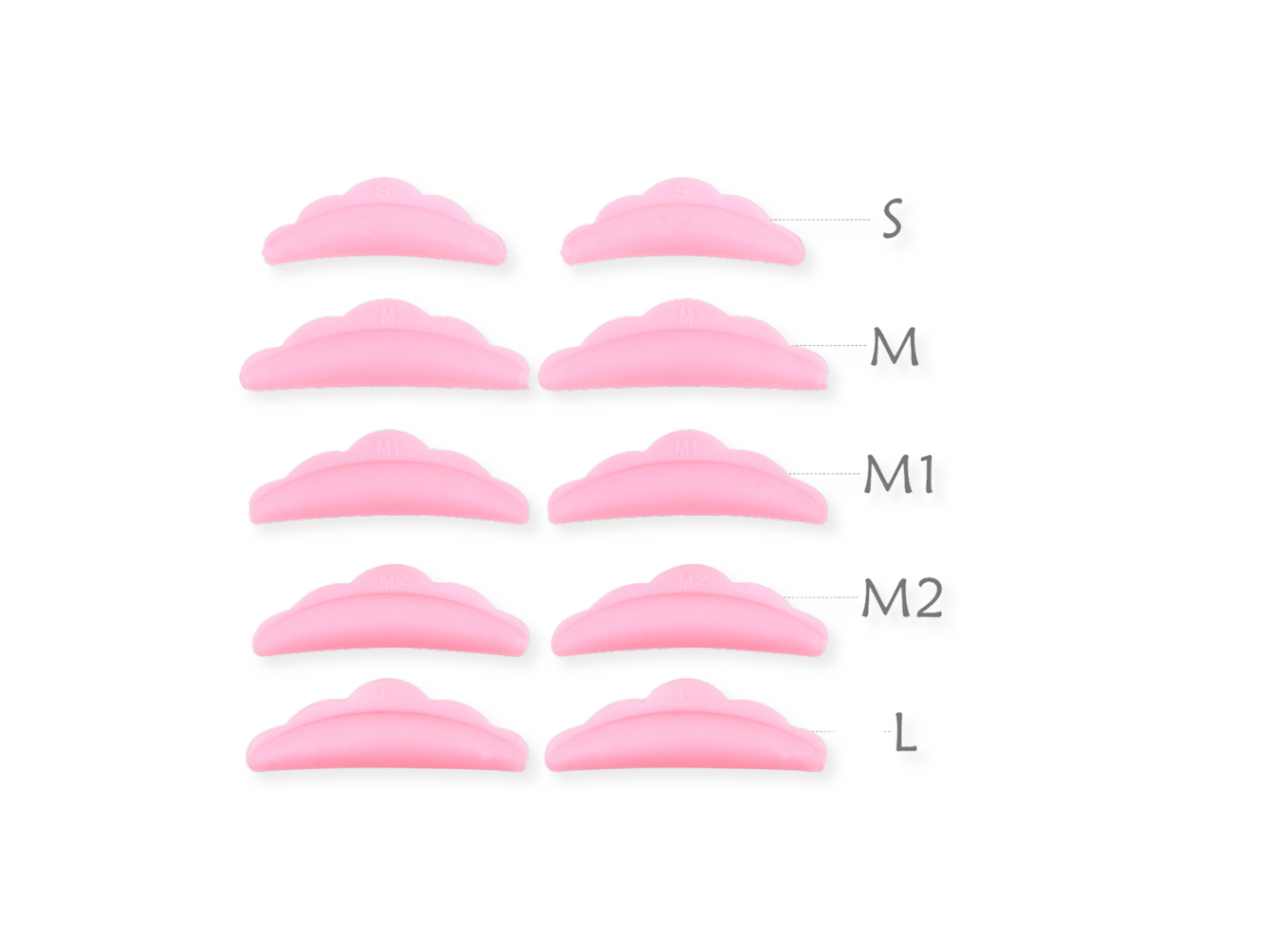 Eyelash Lift silicone pads