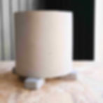 Concrete pot feet for indoor and outdoor planters 