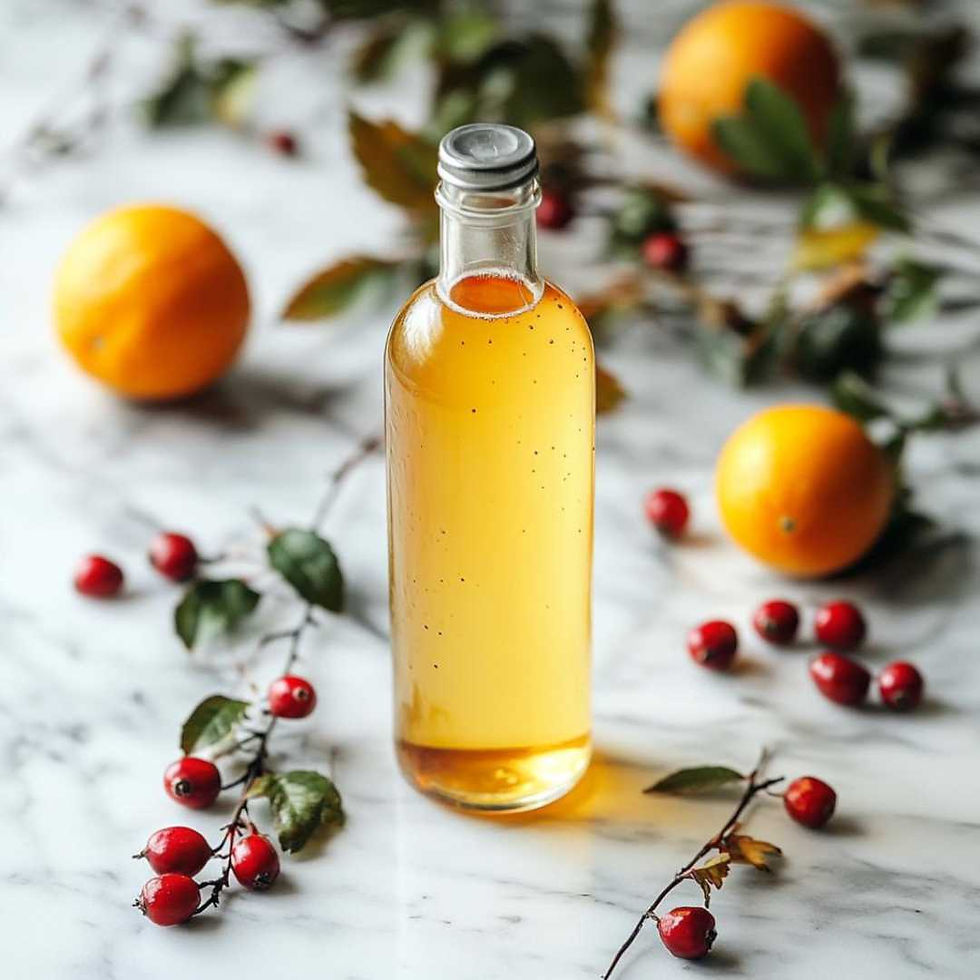 Menopause Mocktails: Rosehip Citrus Spritz