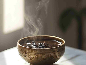 Arabian Oud, Agar wood in an incense holder