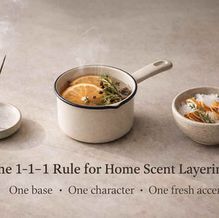 Scent Layering at Home: How to Create a Signature Fragrance for Your Space using incense, simmer pots and epsom salt potpourri