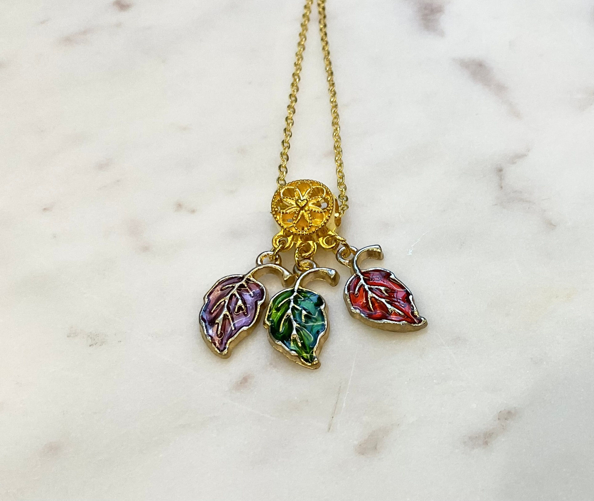 Dream catcher necklace