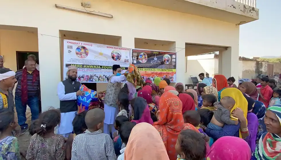Khwaja Garib Nawaz Foundation charity service in Rajasthan
