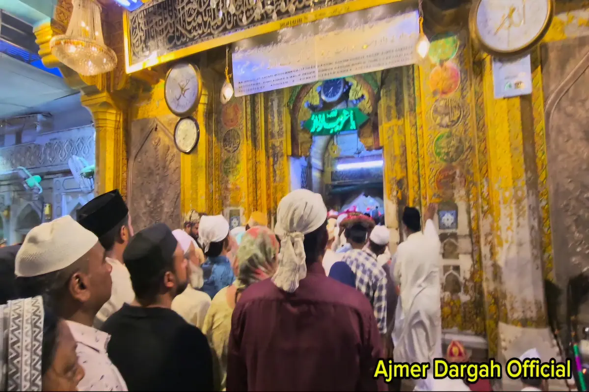 Sacred atmosphere near mazar of Hazrat Khwaja Garib Nawaz R.A.
