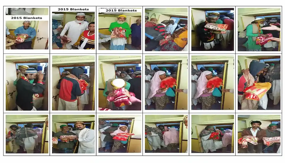 Ajmer Sharif charity event providing help to people in need