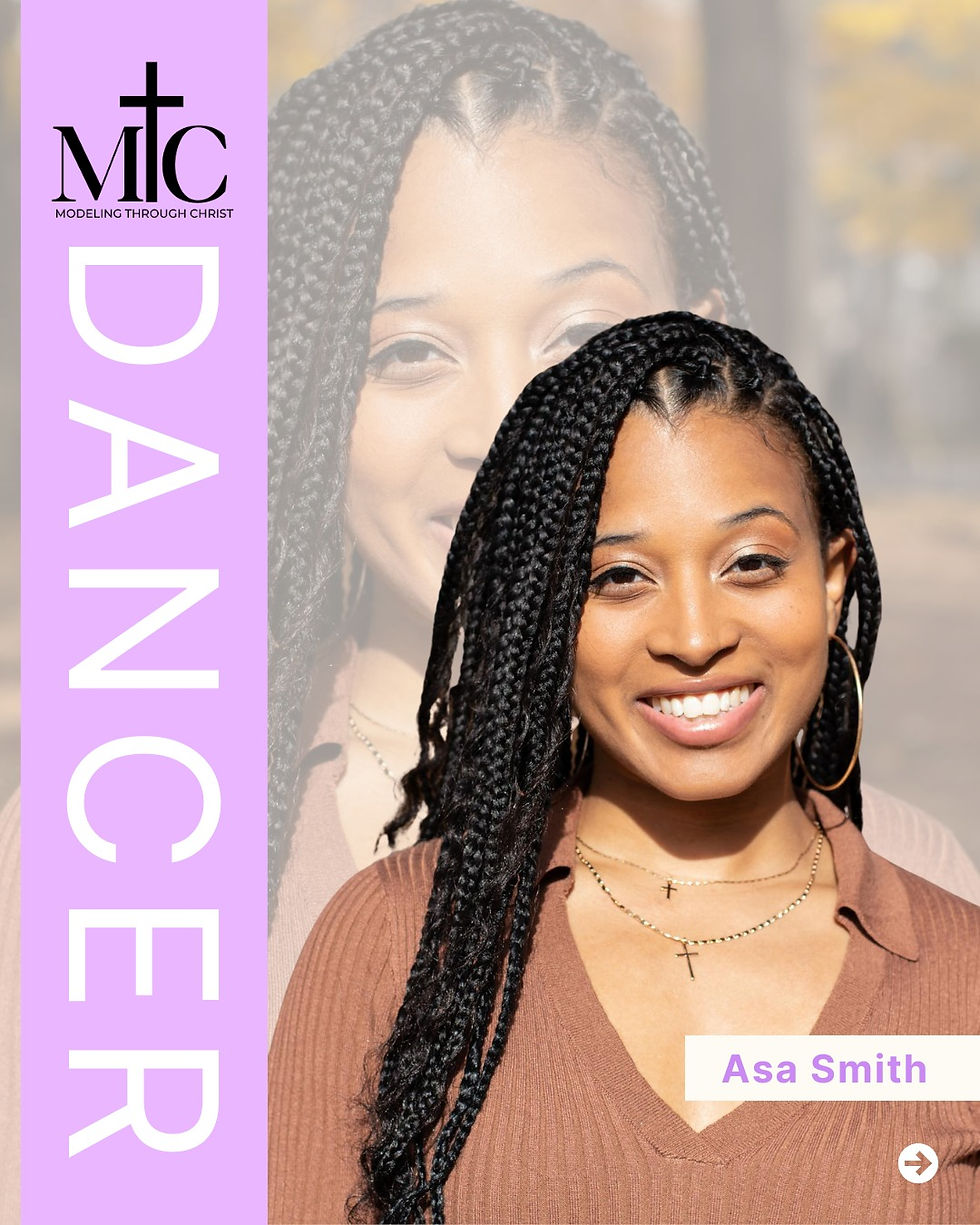 Meet Asa Smith - A gifted dancer and model here at Modeling Through Christ (MTC) 🤍Asa mov
