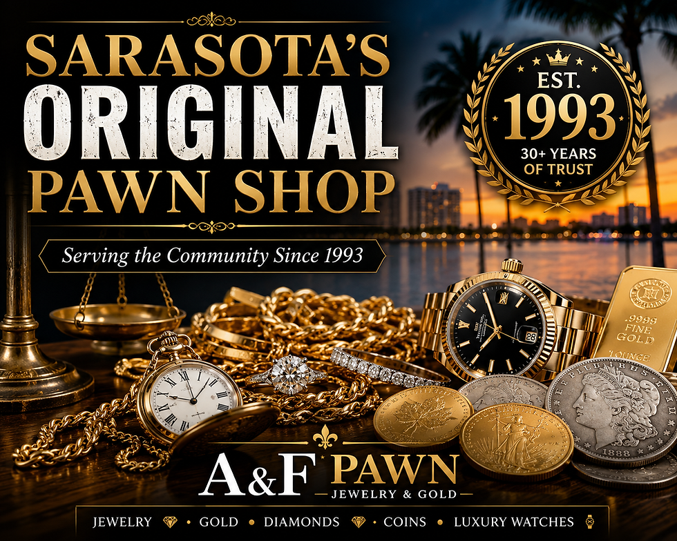 Image of jewelry and watch on an oak table