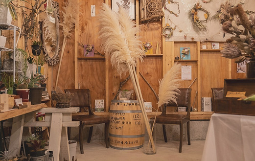 ビンクロドライフラワーレンタル