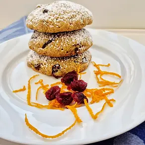 Cranberry Orange Pecan Cookies