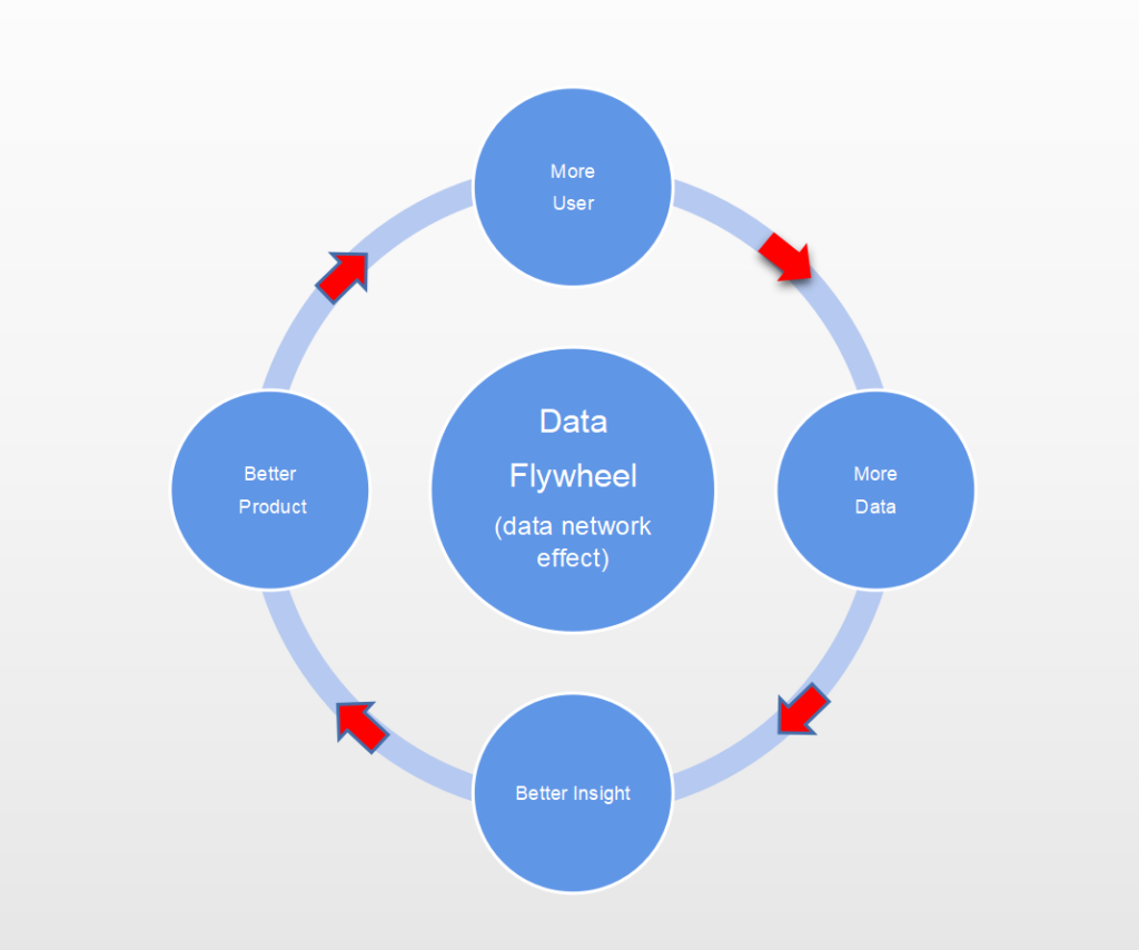 Fig. i - Single data flywheel as business growth driver