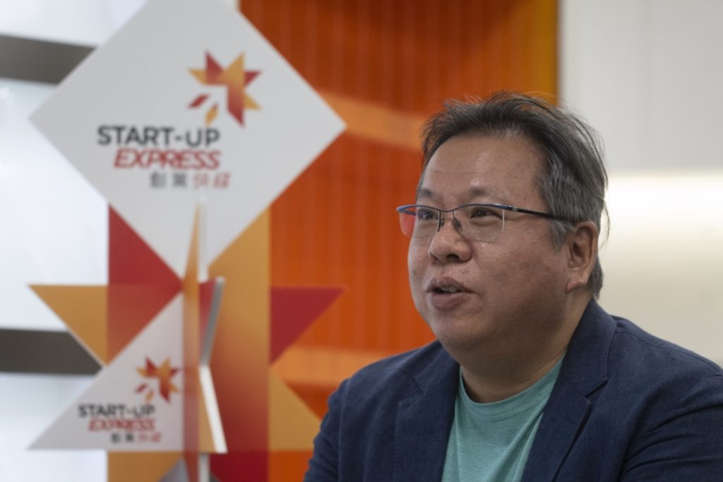 車品覺認為各國的數據開放水平相若，香港並非與這些地區有很大差距，但如果想急起直追，先要解決個人私隱的疑慮。（羅君豪攝）