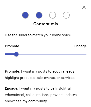 Adjust your social media goals