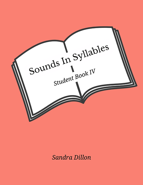 Sounds In Syllables Sudent Book 4