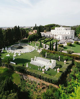 Villa Miani, свадебная площадка в Риме