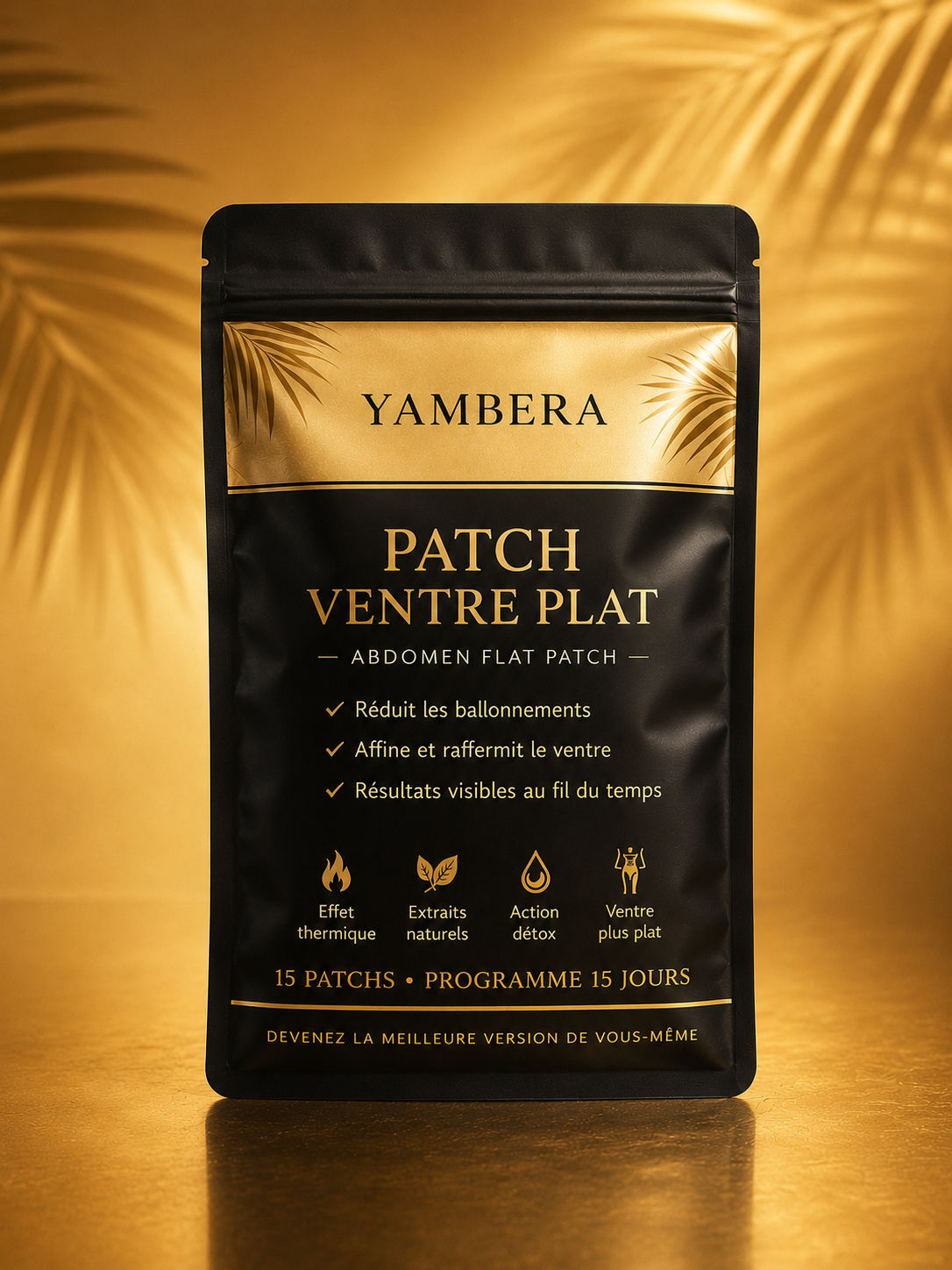 Patch ventre plat