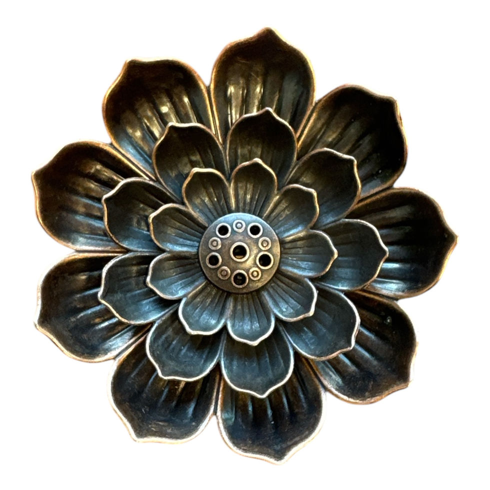 LOTUS FLOWER INCENSE BURNER