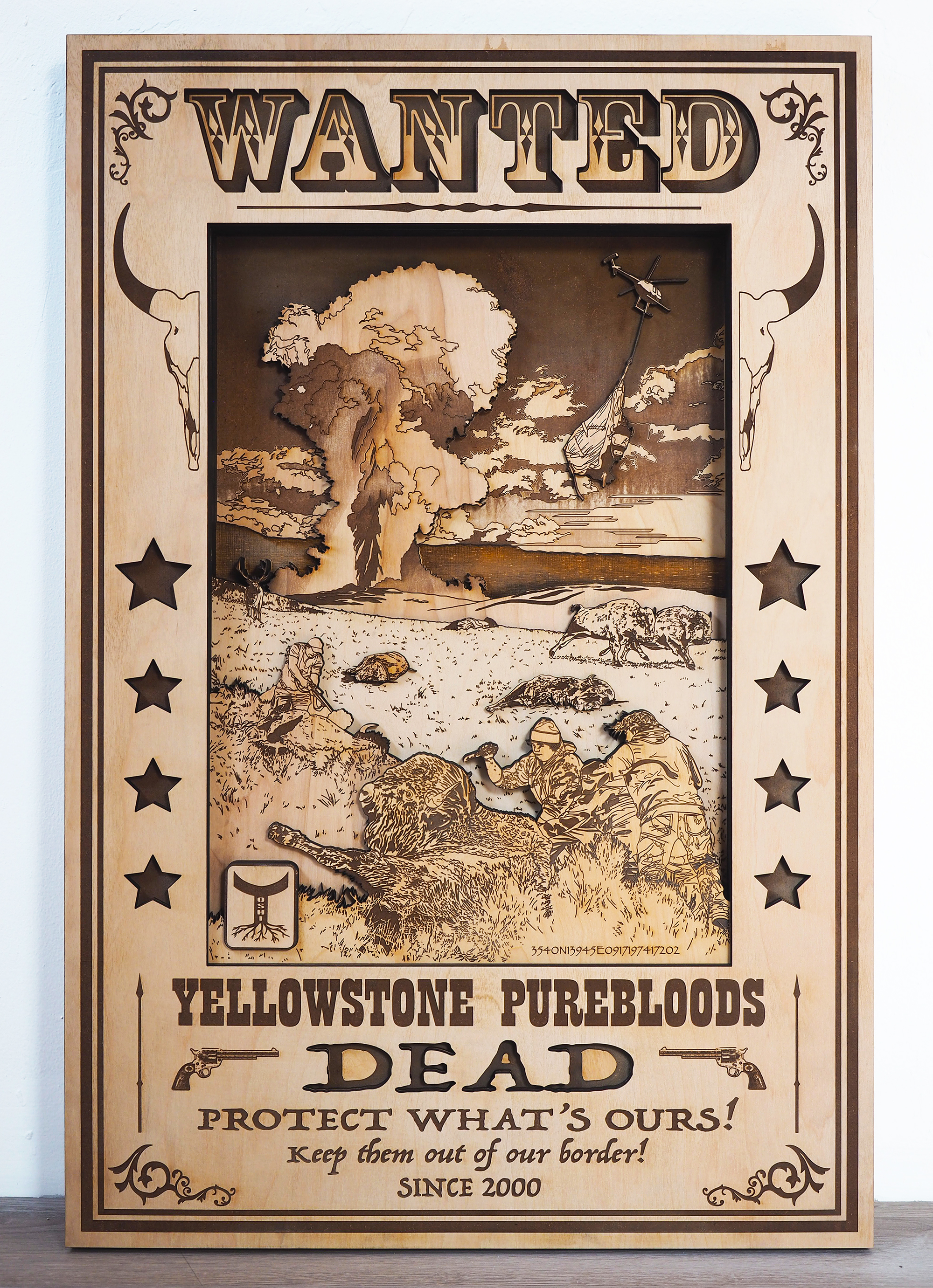 Eradication of last pure Americans