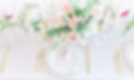 A styled reception tablescape captured by Baskin Creative Co., a Regina wedding photographer.