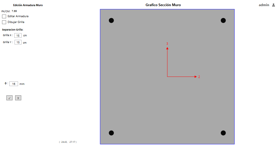 RCS Plot Interface