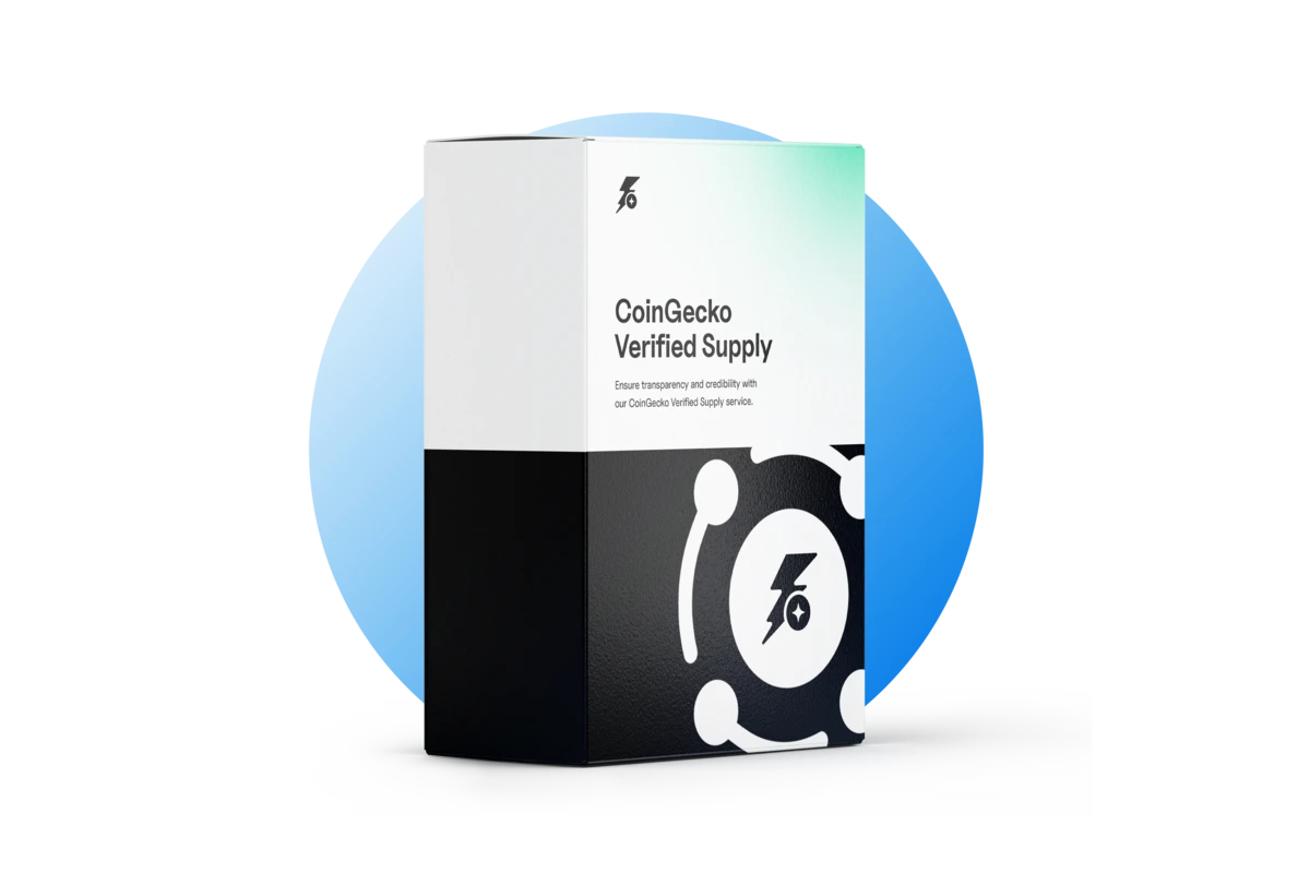 CoinGecko Verified Circulation Supply