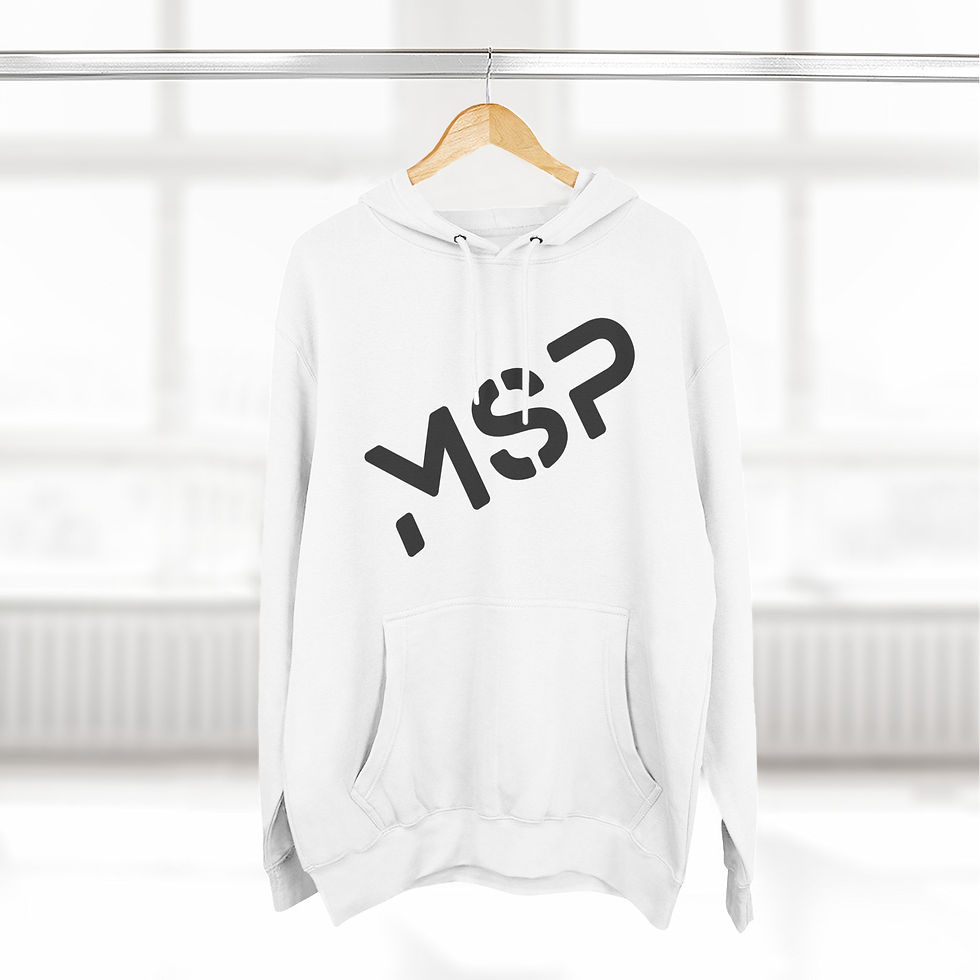 Thumbnail: Three-Panel Fleece Hoodie