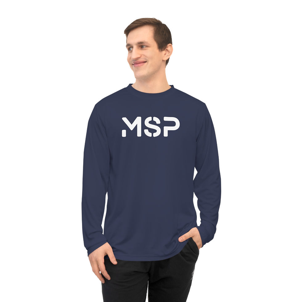 Thumbnail: Unisex Performance Long Sleeve Shirt