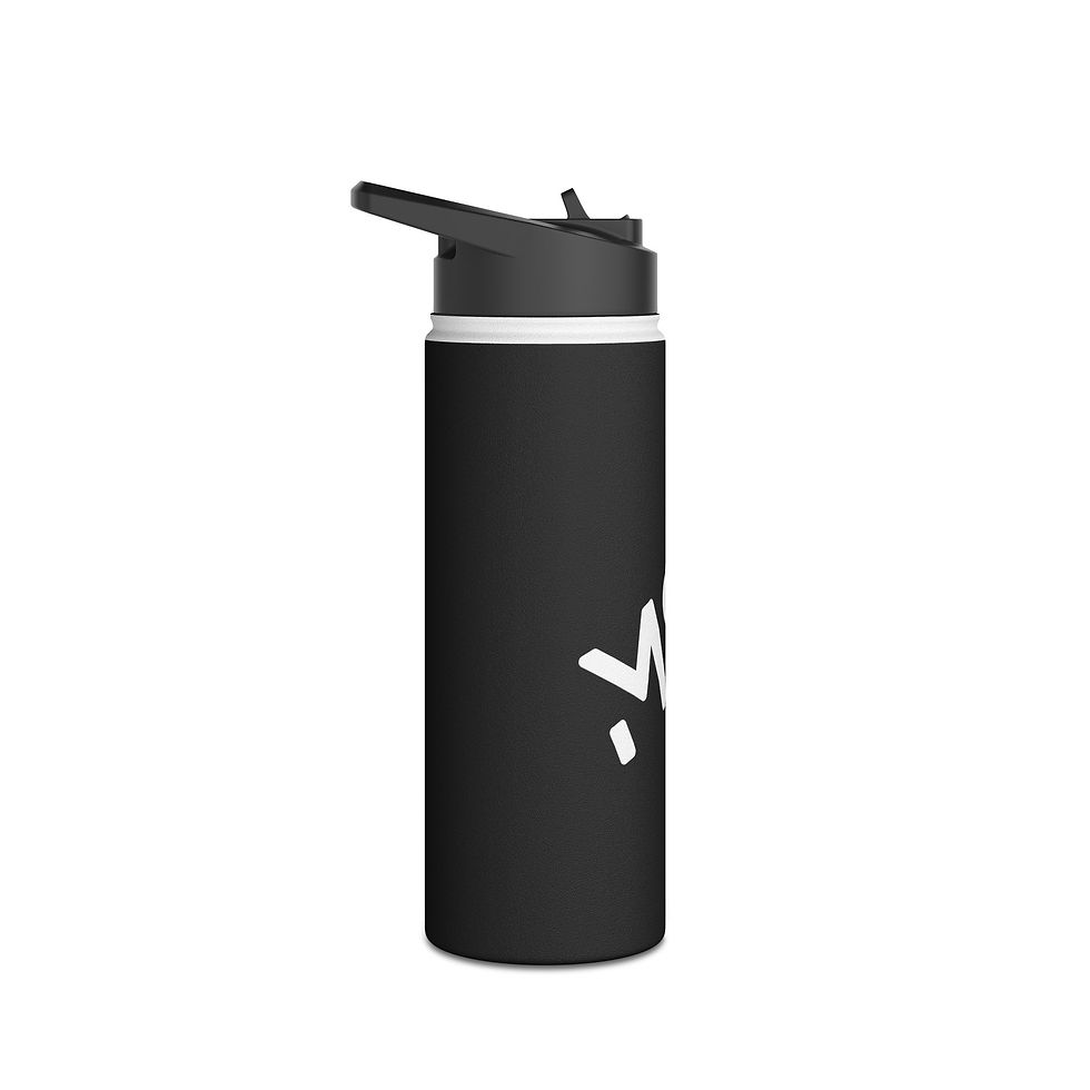 Thumbnail: Stainless Steel Water Bottle, Standard Lid