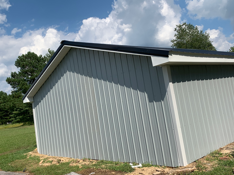 Garage New Siding, Roof & Fascia