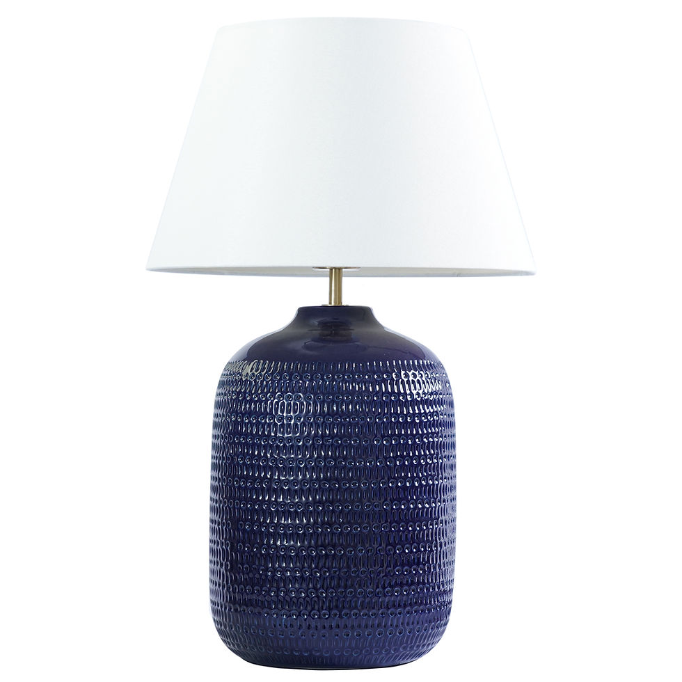 Kalico lamp range displaying elegant design with durable materials