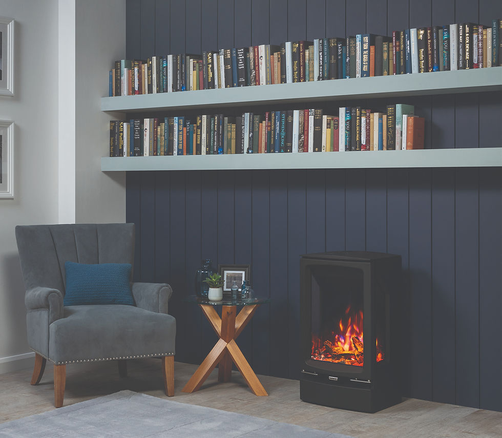 Thumbnail: Gazco Vogue Midi T  Electric Stoves