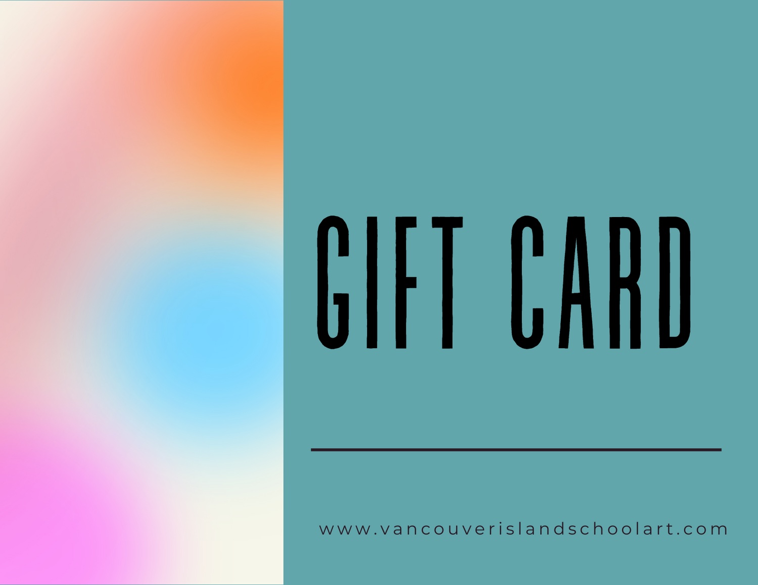 Gift Cards Vancouver Island School of Art