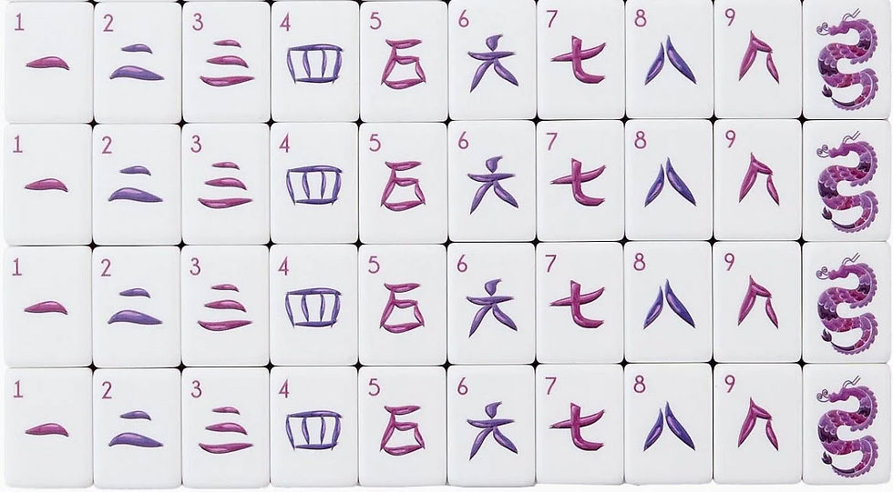 Thumbnail: Oh My Mahjong Lagoon Mahjong tiles