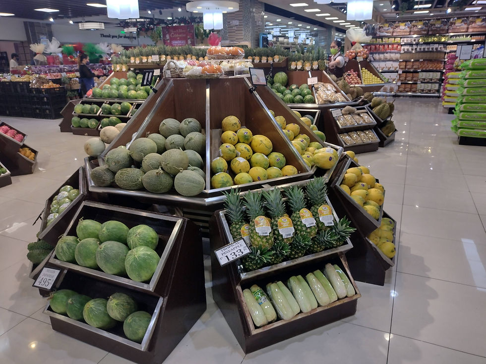 Unique display rack.
