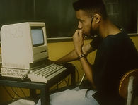 Ilyas Washington at Central Park East Secondary School, high school computer lab