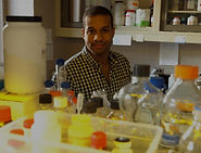 Ilyas Washington at Columbia University Ophthalmology lab, photoshoot