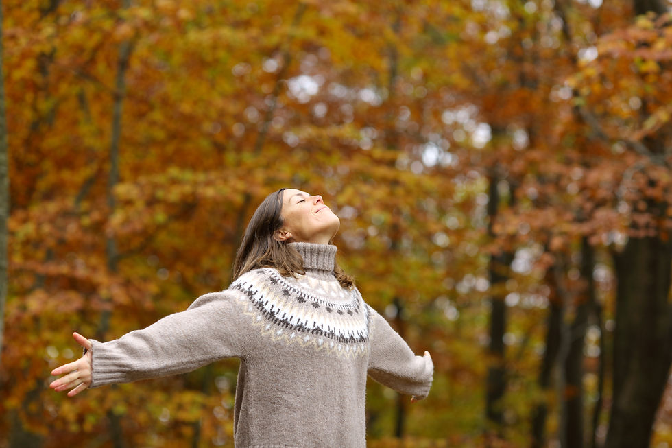 Mindfulness In Nature - All In For Fall