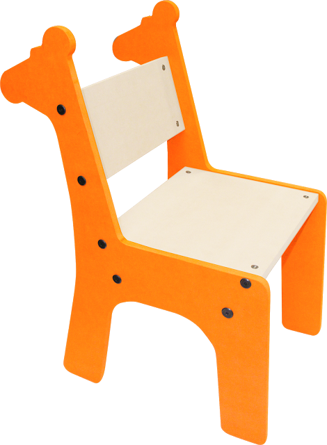 Silla Jirafa Naranja