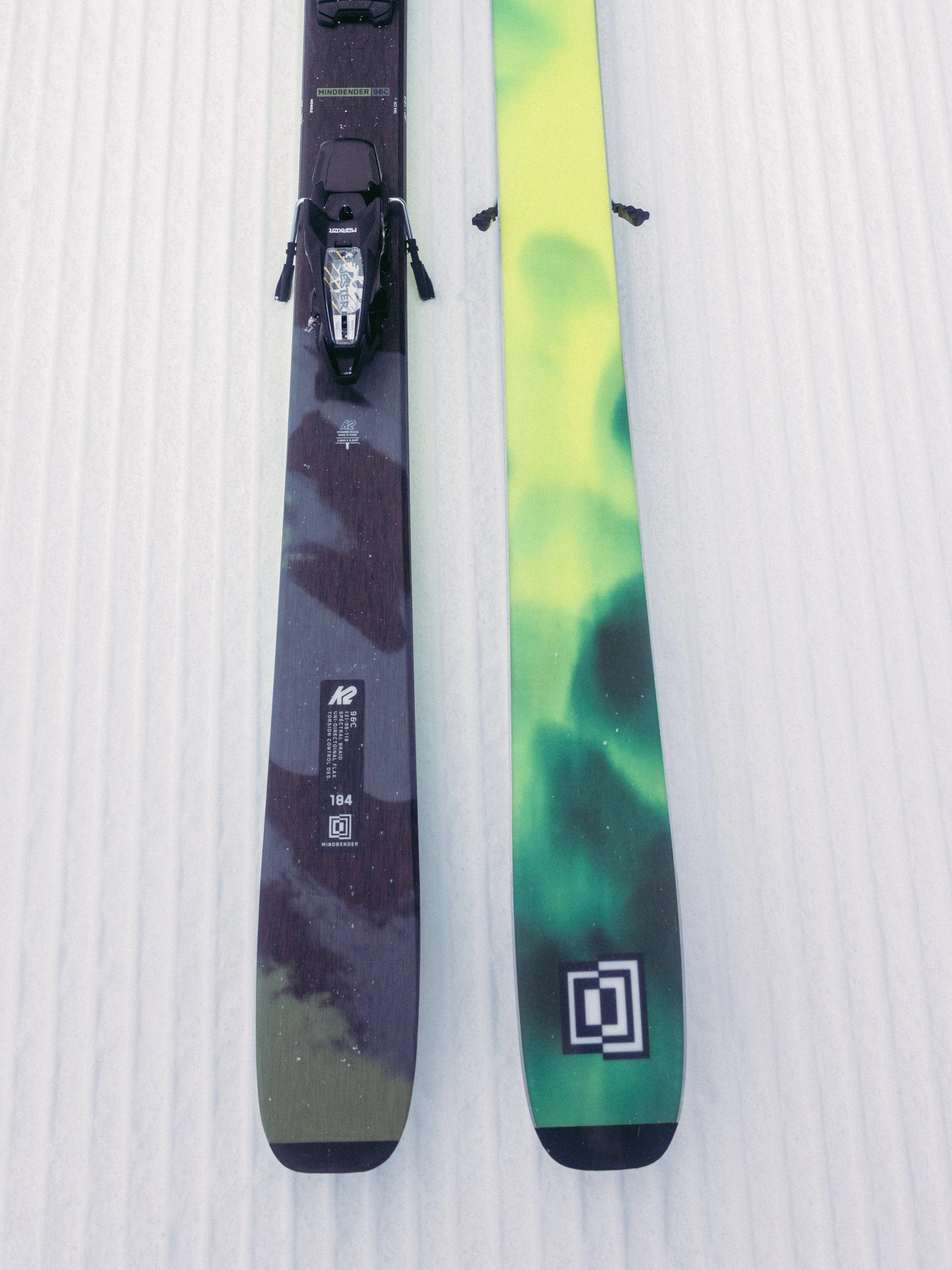 2025 K2 Mindbender 96C top sheet and base