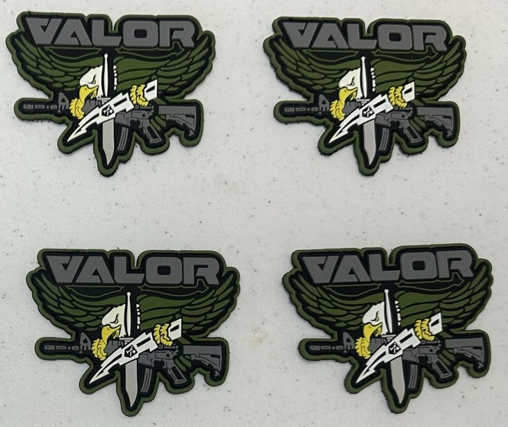 Valor SWAT PVC Velcro Patch Valor Training
