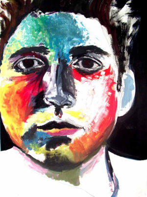 Autoportrait grand format