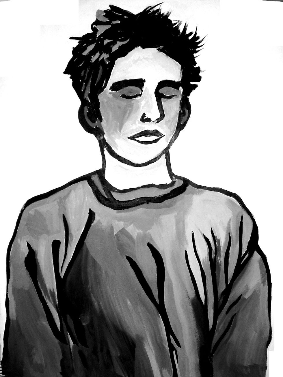 Autoportrait de pierre