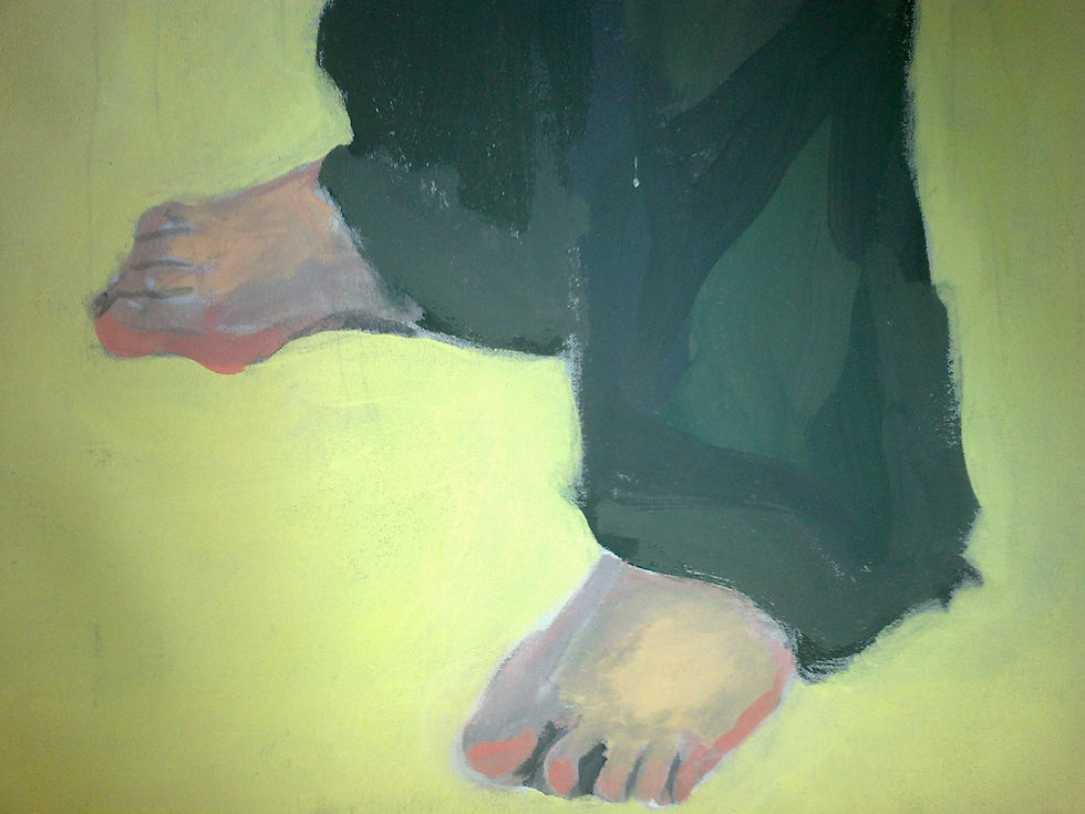 Autoportrait au bras coupé (détail)