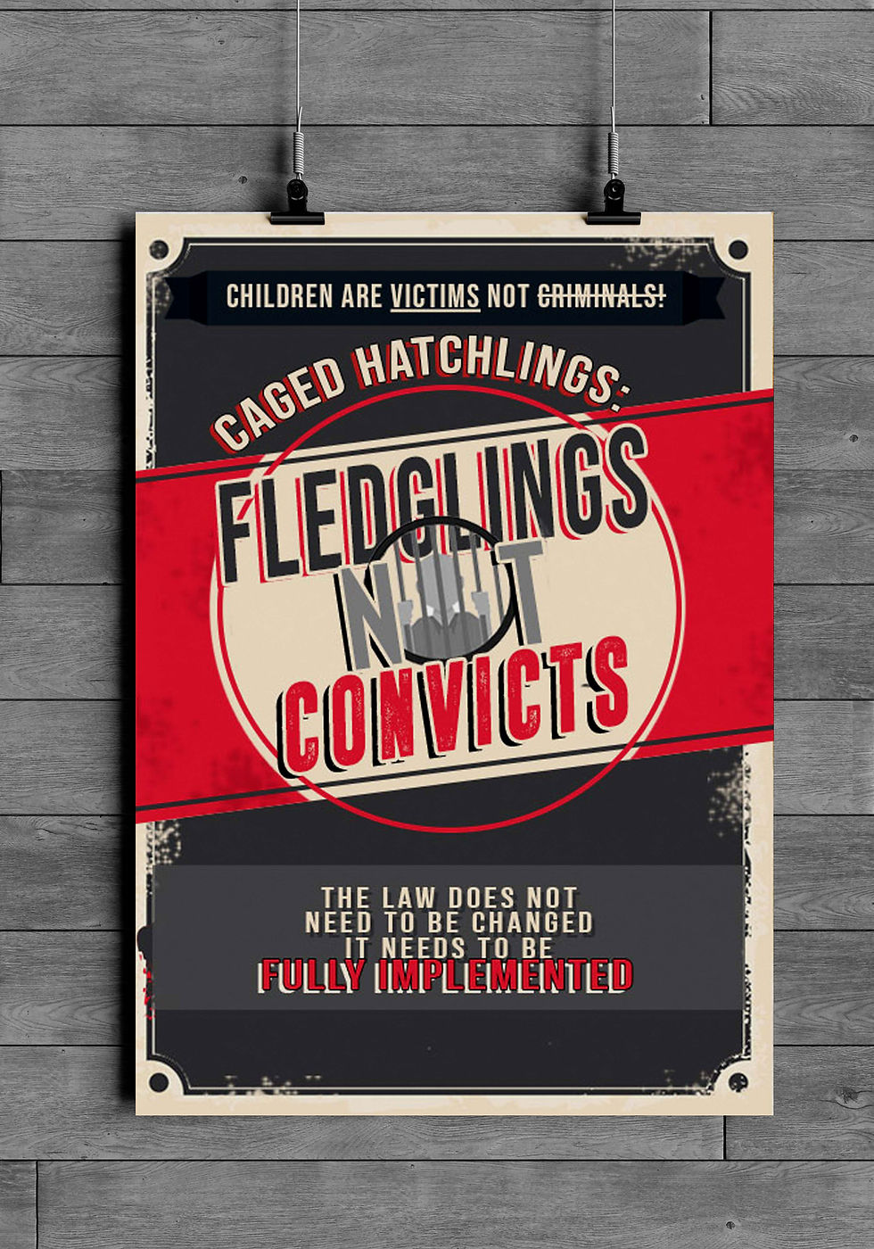 Caged Hatchlings: Fledglings not Convicts