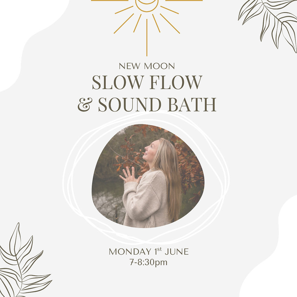 Slow Yin & Sound Bath | Full Moon