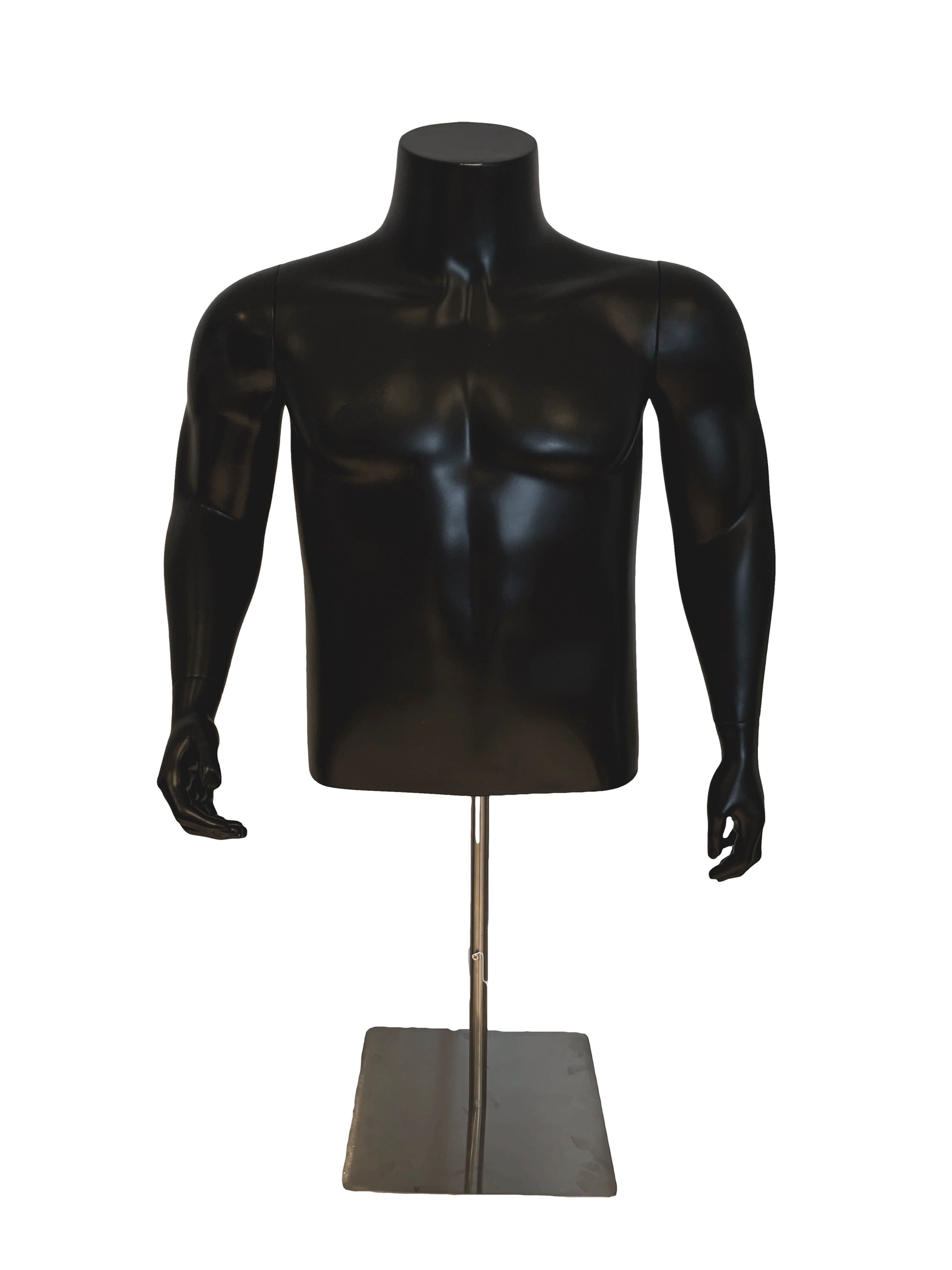 Buste noir homme grande taille - INCLUSIVITY