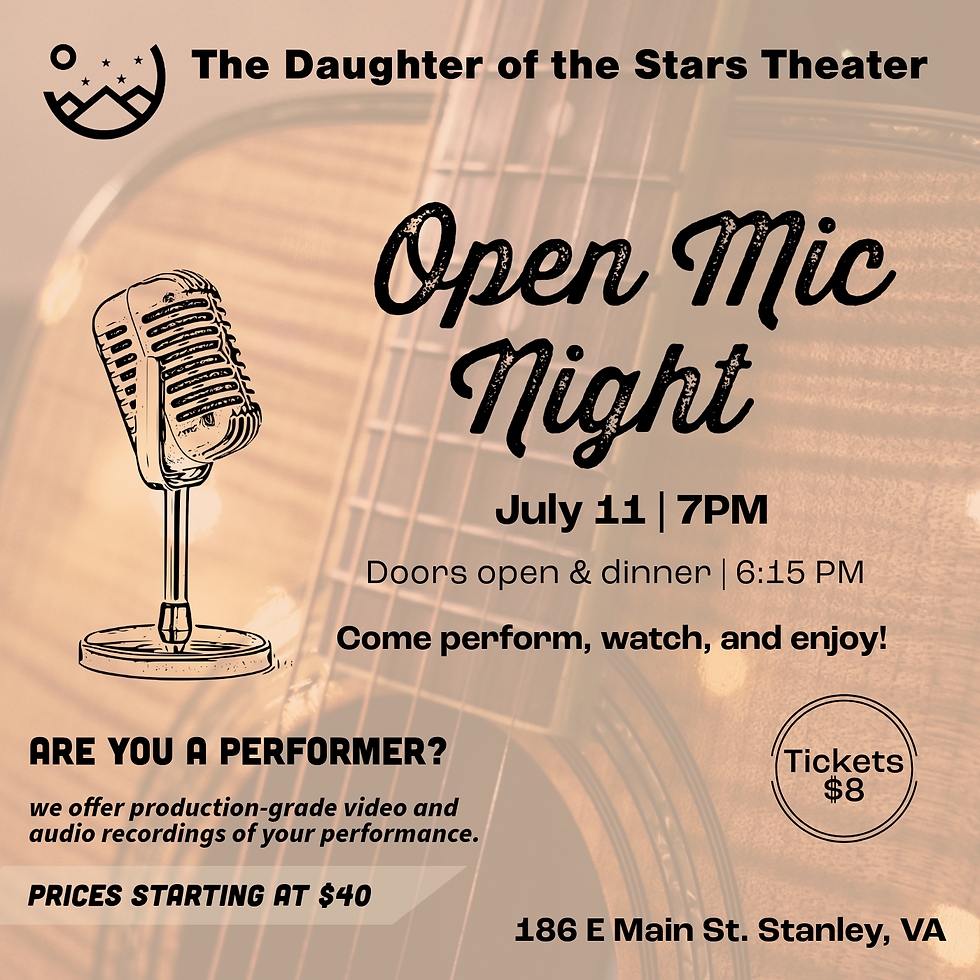 Open Mic Night