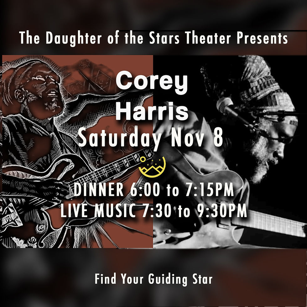 Corey Harris Blues & Roots - Musician and Artist